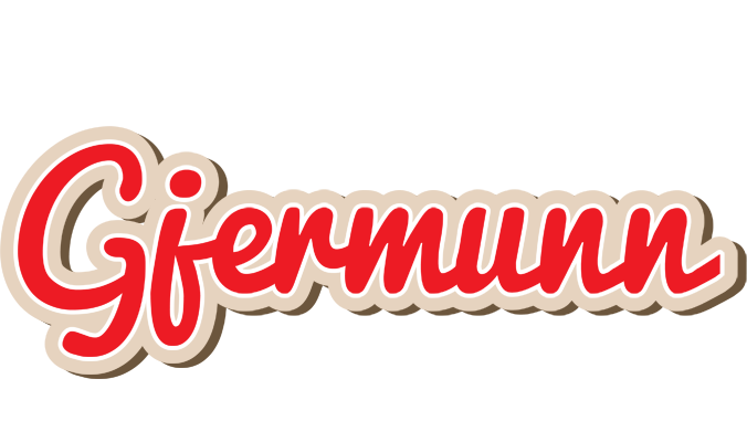 Gjermunn chocolate logo
