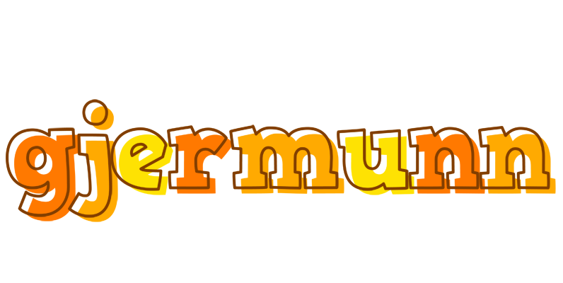 Gjermunn desert logo