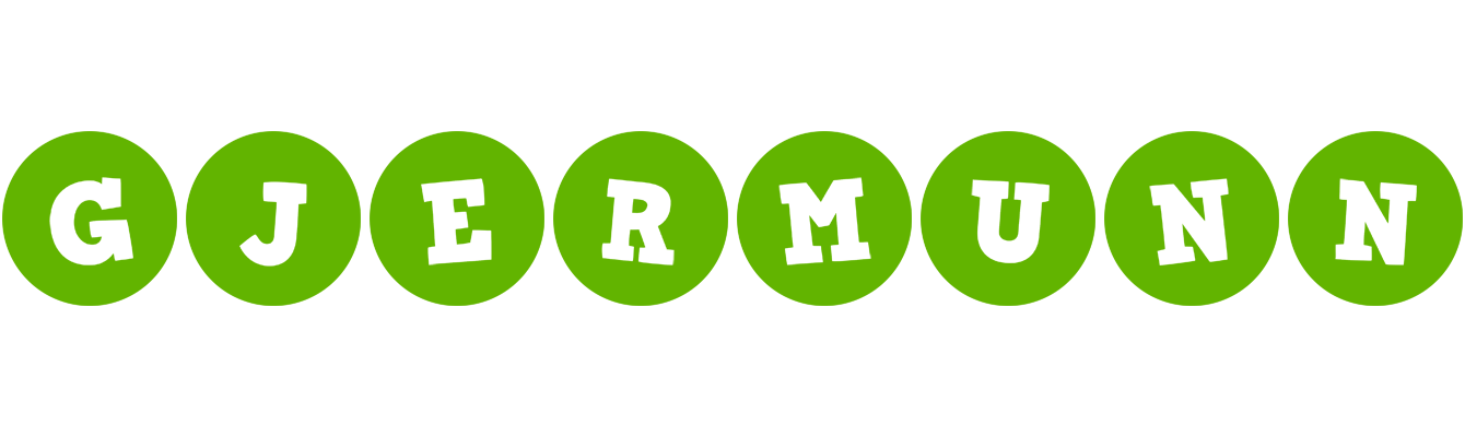 Gjermunn games logo