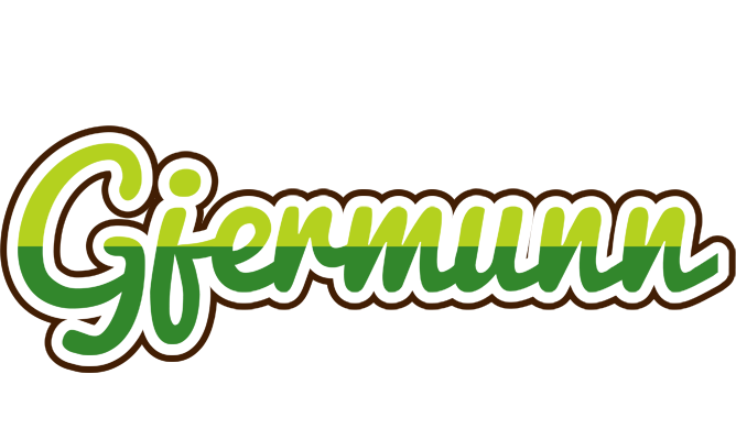 Gjermunn golfing logo
