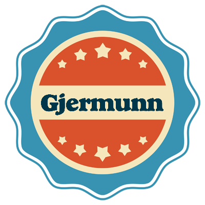 Gjermunn labels logo