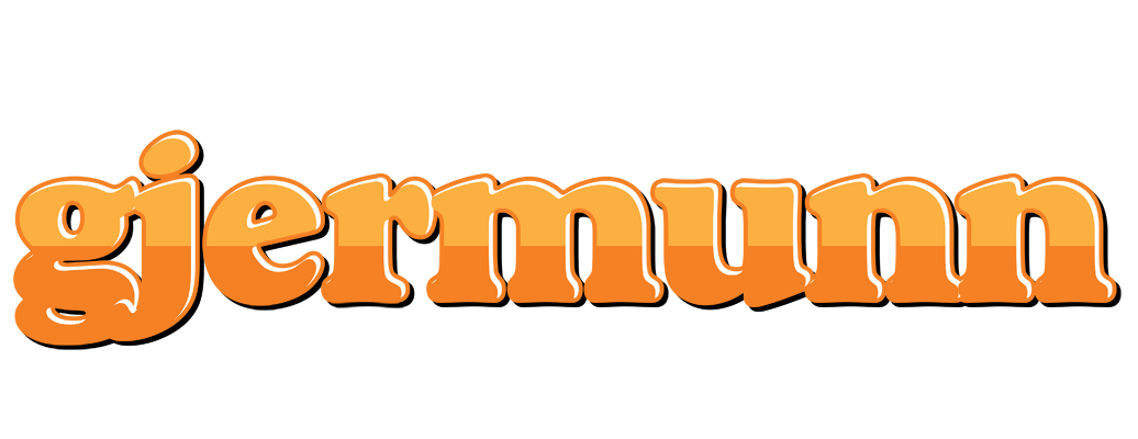 Gjermunn orange logo