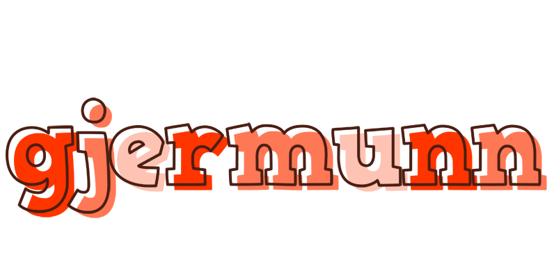 Gjermunn paint logo
