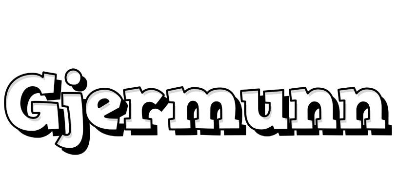 Gjermunn snowing logo
