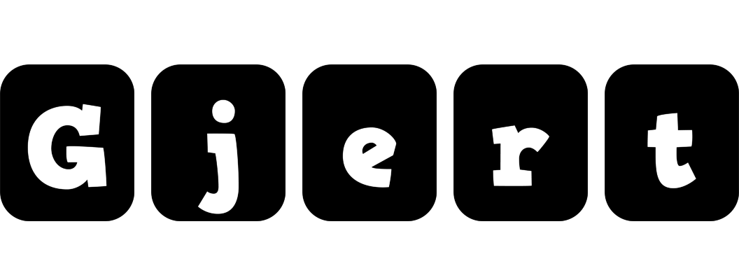 Gjert box logo