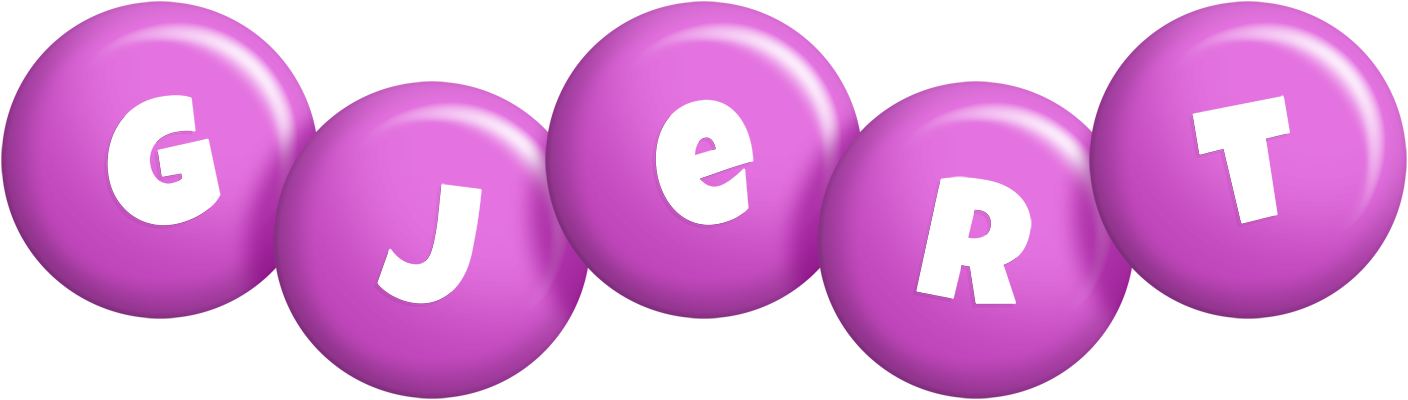 Gjert candy-purple logo