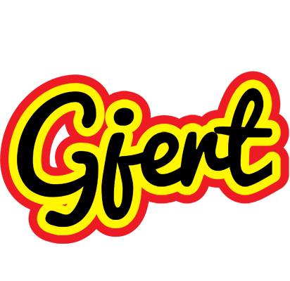 Gjert flaming logo