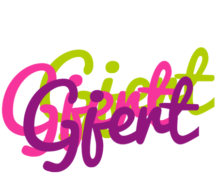Gjert flowers logo