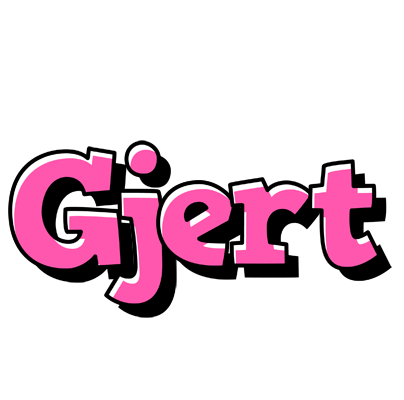 Gjert girlish logo