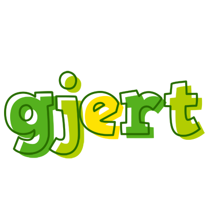 Gjert juice logo