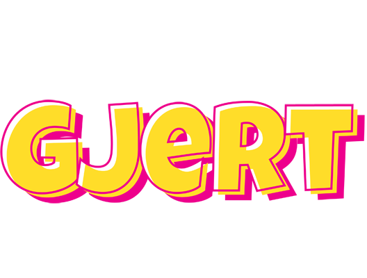 Gjert kaboom logo