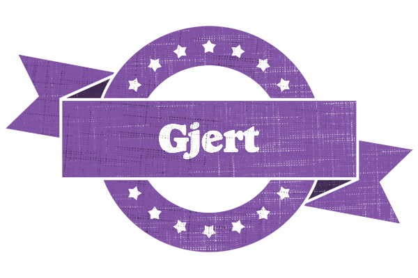 Gjert royal logo