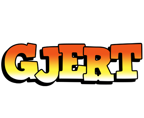 Gjert sunset logo