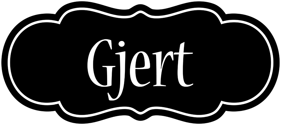 Gjert welcome logo