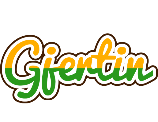 Gjertin banana logo