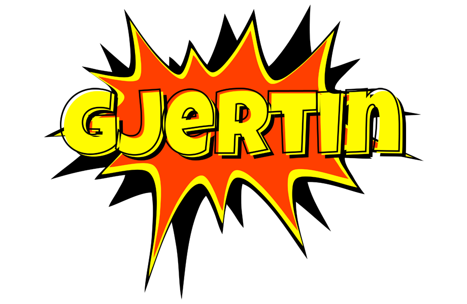 Gjertin bazinga logo