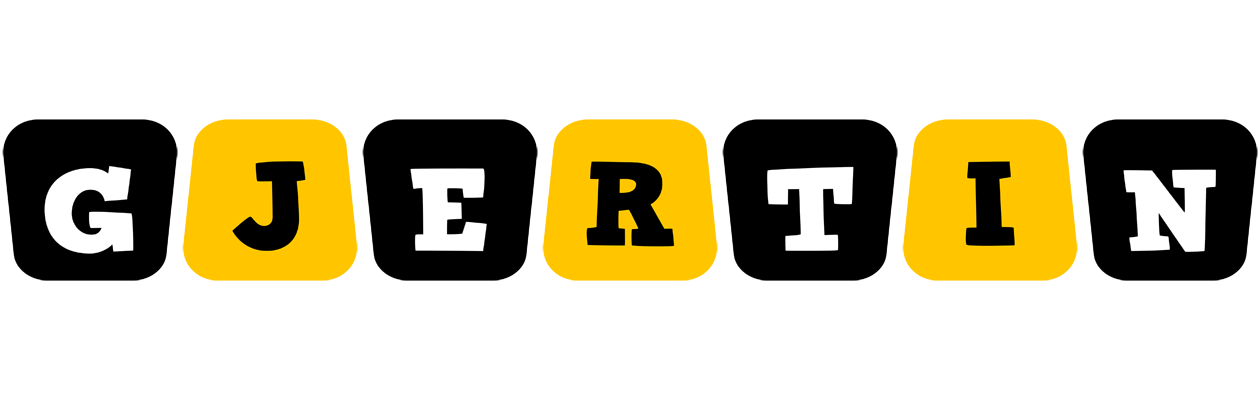 Gjertin boots logo