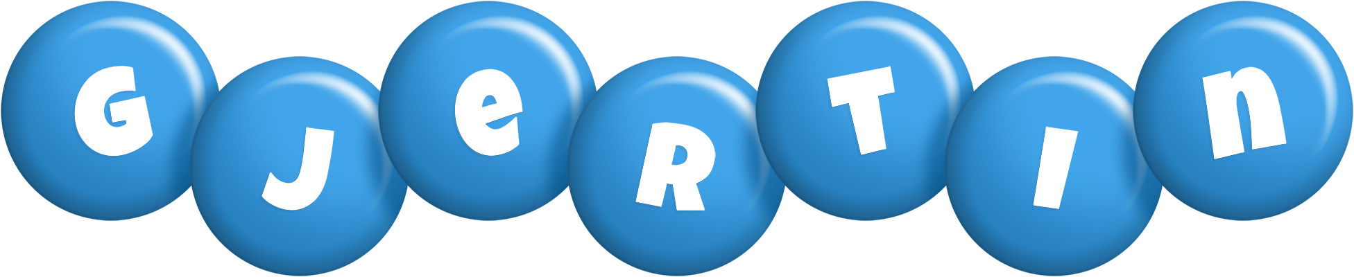 Gjertin candy-blue logo