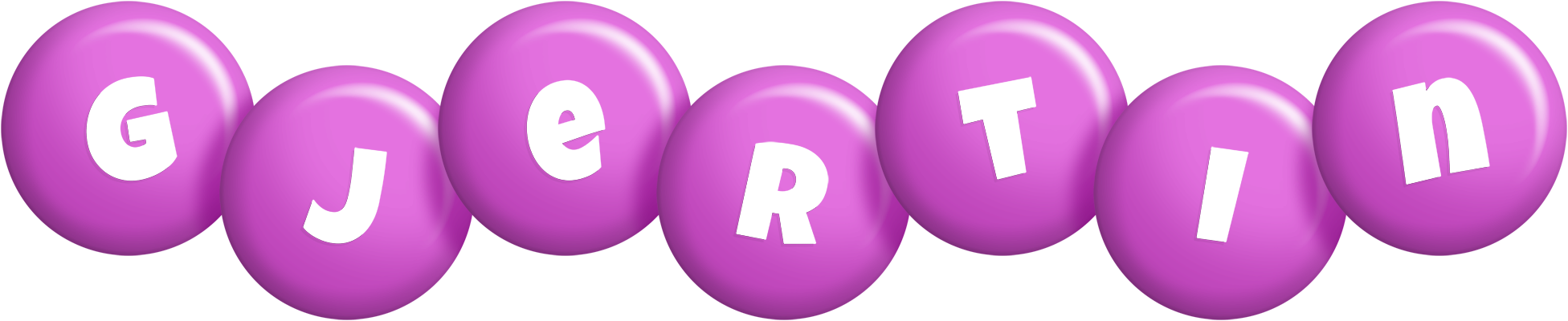 Gjertin candy-purple logo
