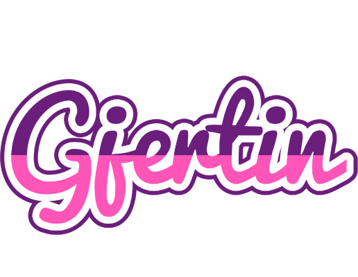 Gjertin cheerful logo