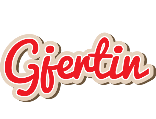 Gjertin chocolate logo