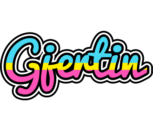 Gjertin circus logo