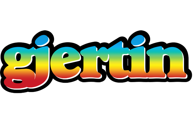 Gjertin color logo