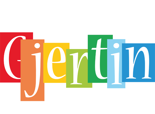 Gjertin colors logo