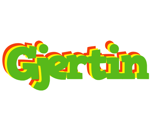 Gjertin crocodile logo
