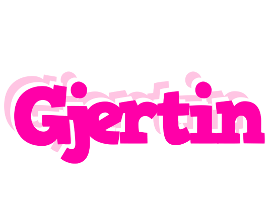 Gjertin dancing logo