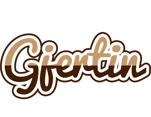 Gjertin exclusive logo