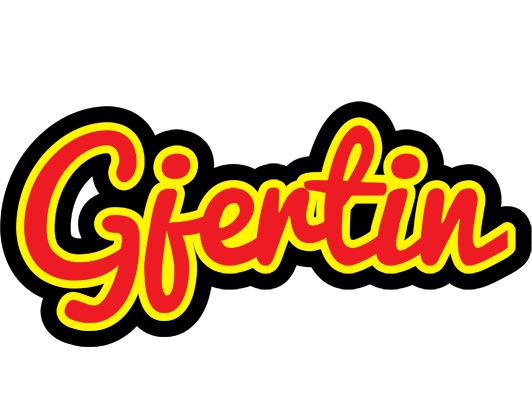 Gjertin fireman logo
