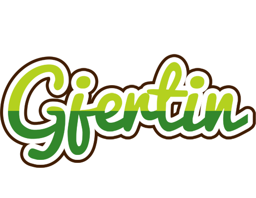 Gjertin golfing logo
