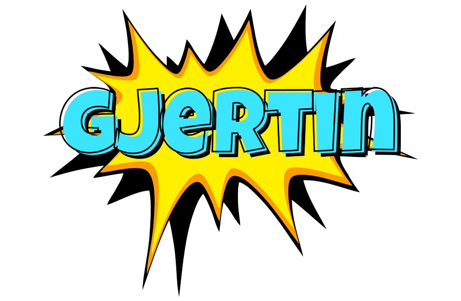 Gjertin indycar logo