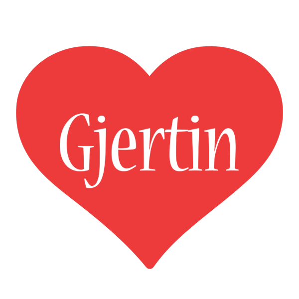 Gjertin love logo