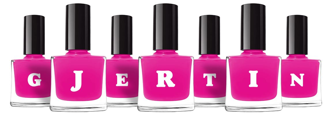 Gjertin nails logo