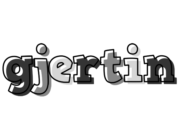 Gjertin night logo