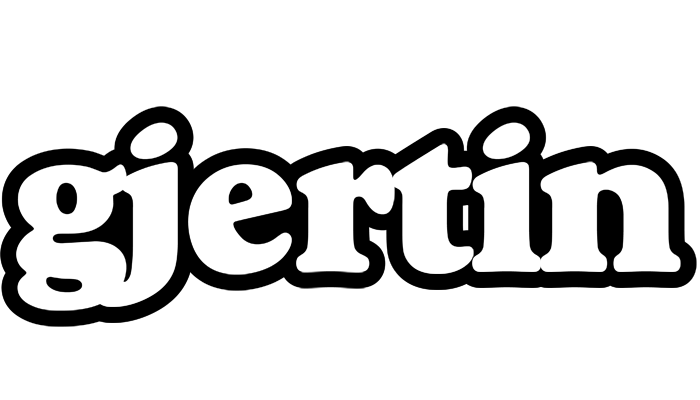 Gjertin panda logo