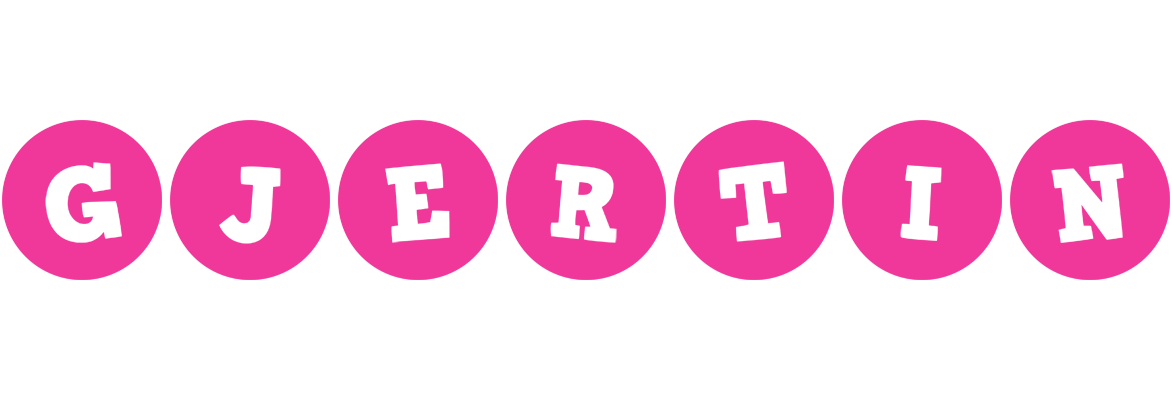 Gjertin poker logo
