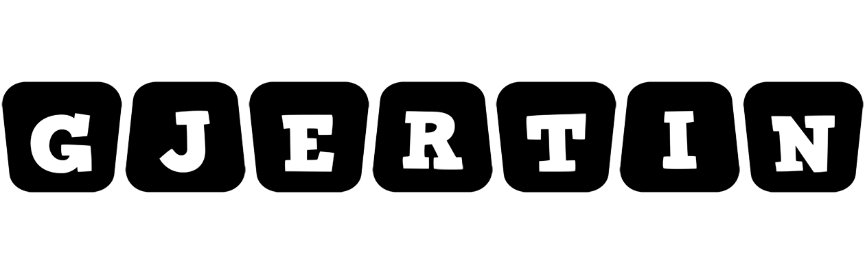 Gjertin racing logo