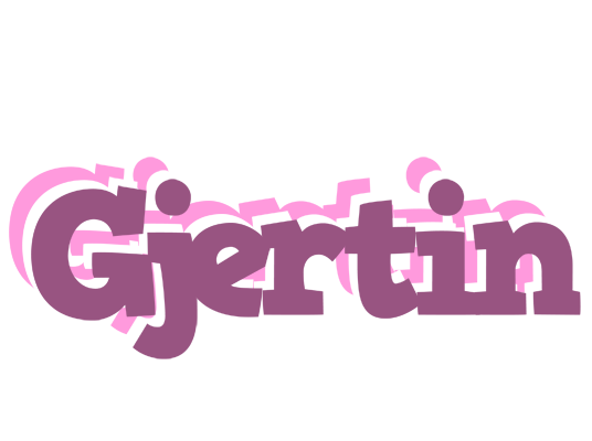 Gjertin relaxing logo