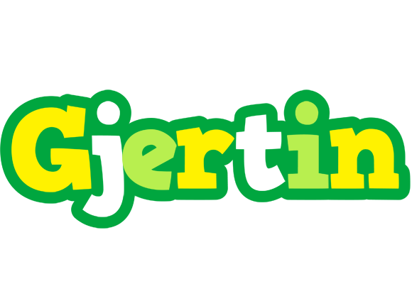 Gjertin soccer logo