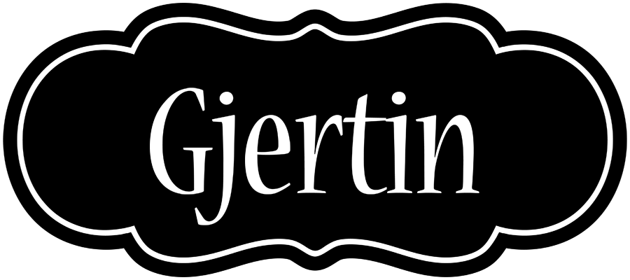 Gjertin welcome logo
