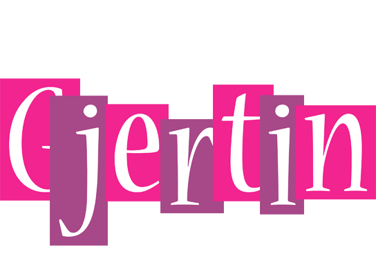 Gjertin whine logo
