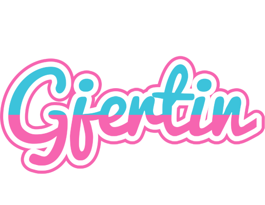 Gjertin woman logo