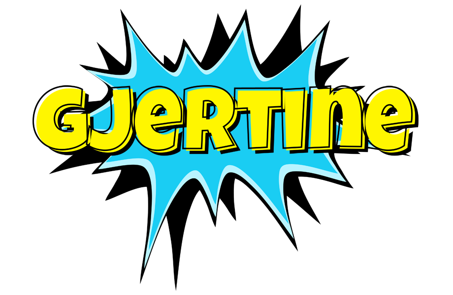 Gjertine amazing logo