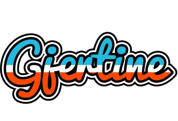 Gjertine america logo