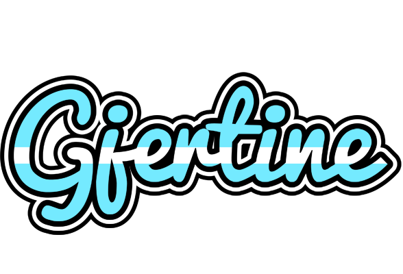 Gjertine argentine logo