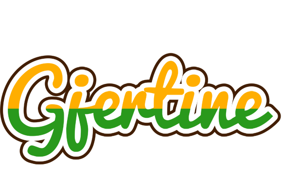 Gjertine banana logo