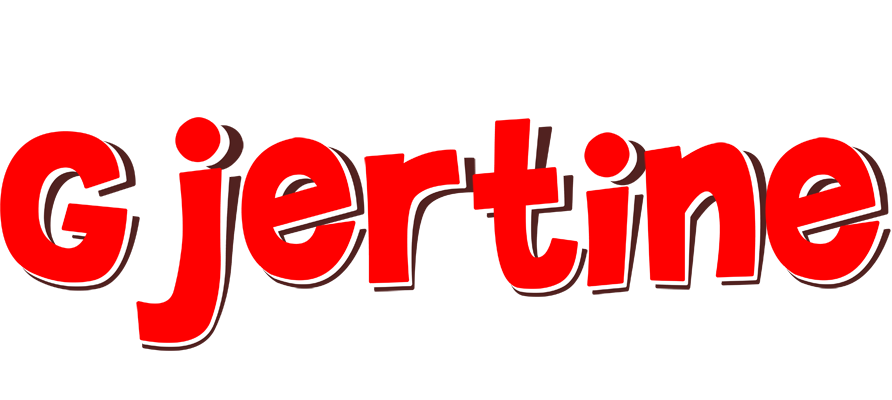 Gjertine basket logo